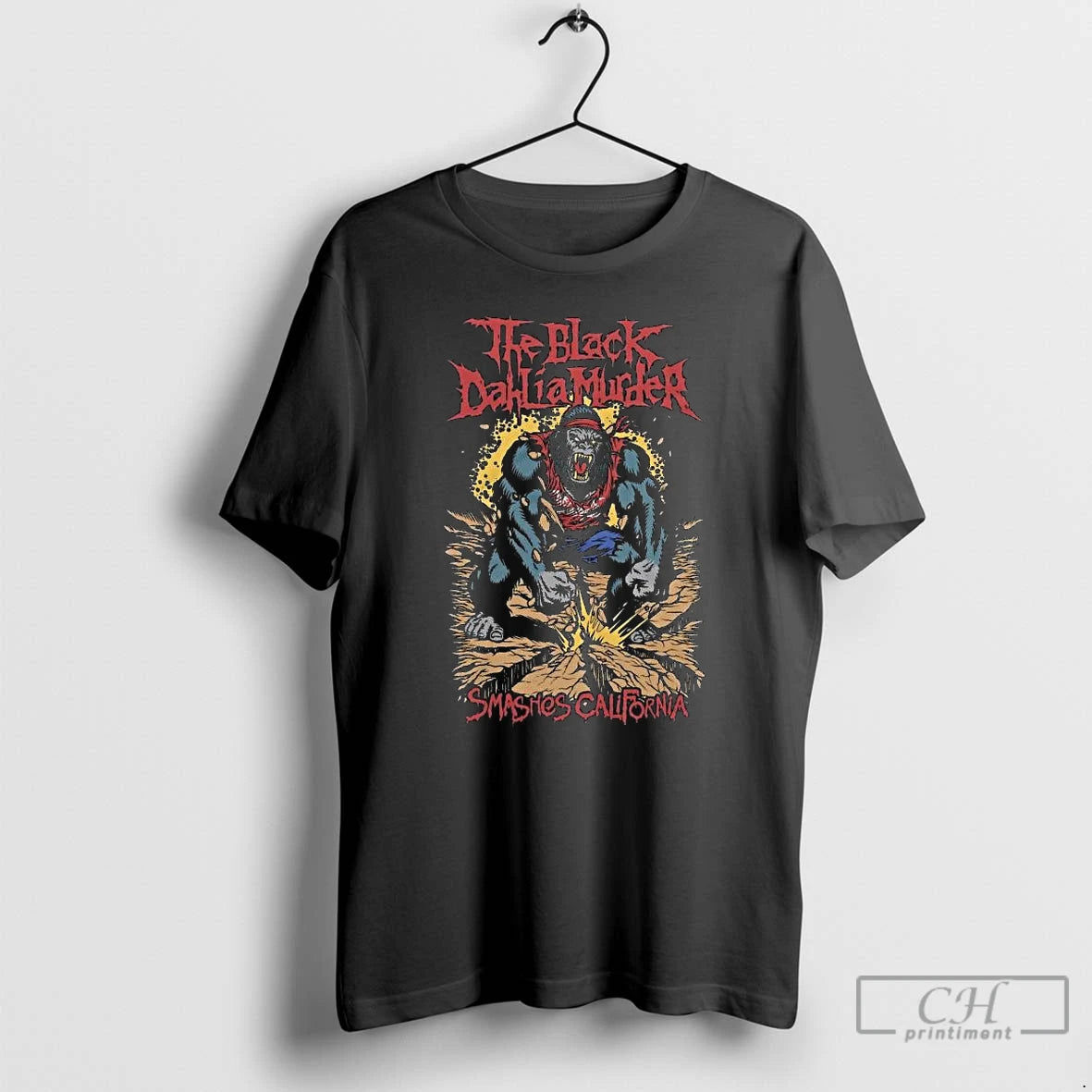 Premium The Black Dahlia Murder Smashes California 4 Shows Long Sleve T Shirts - clothing by TeeHivey.com