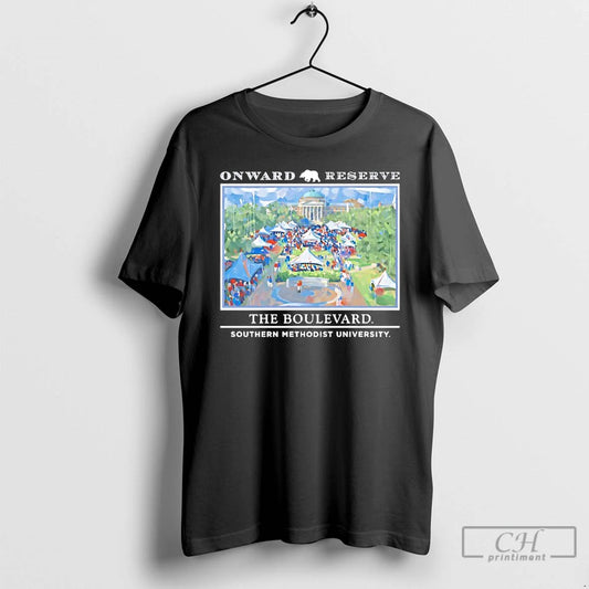 Premium The Boulevard Southern Methodist University T Shirts - clothing by TeeHivey.com