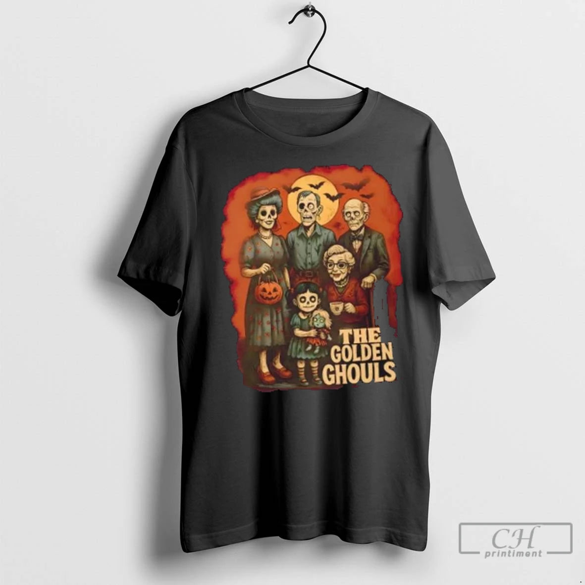 Premium The Golden Ghouls Vintage Halloween