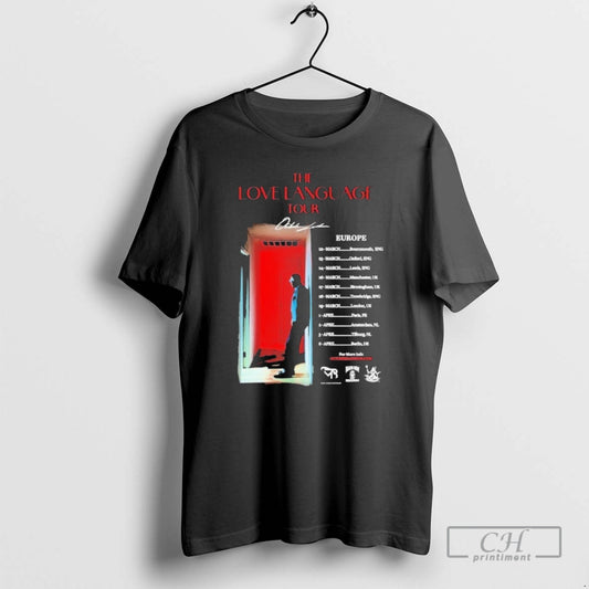 Premium The Love Language October London Tour Europe 2026 Shirt Sweater - clothing by TeeHivey.com