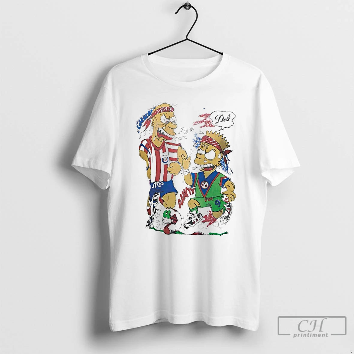 Premium The Simpsons Homer C D Guadalajara Bart Club America T Shirts - clothing by TeeHivey.com