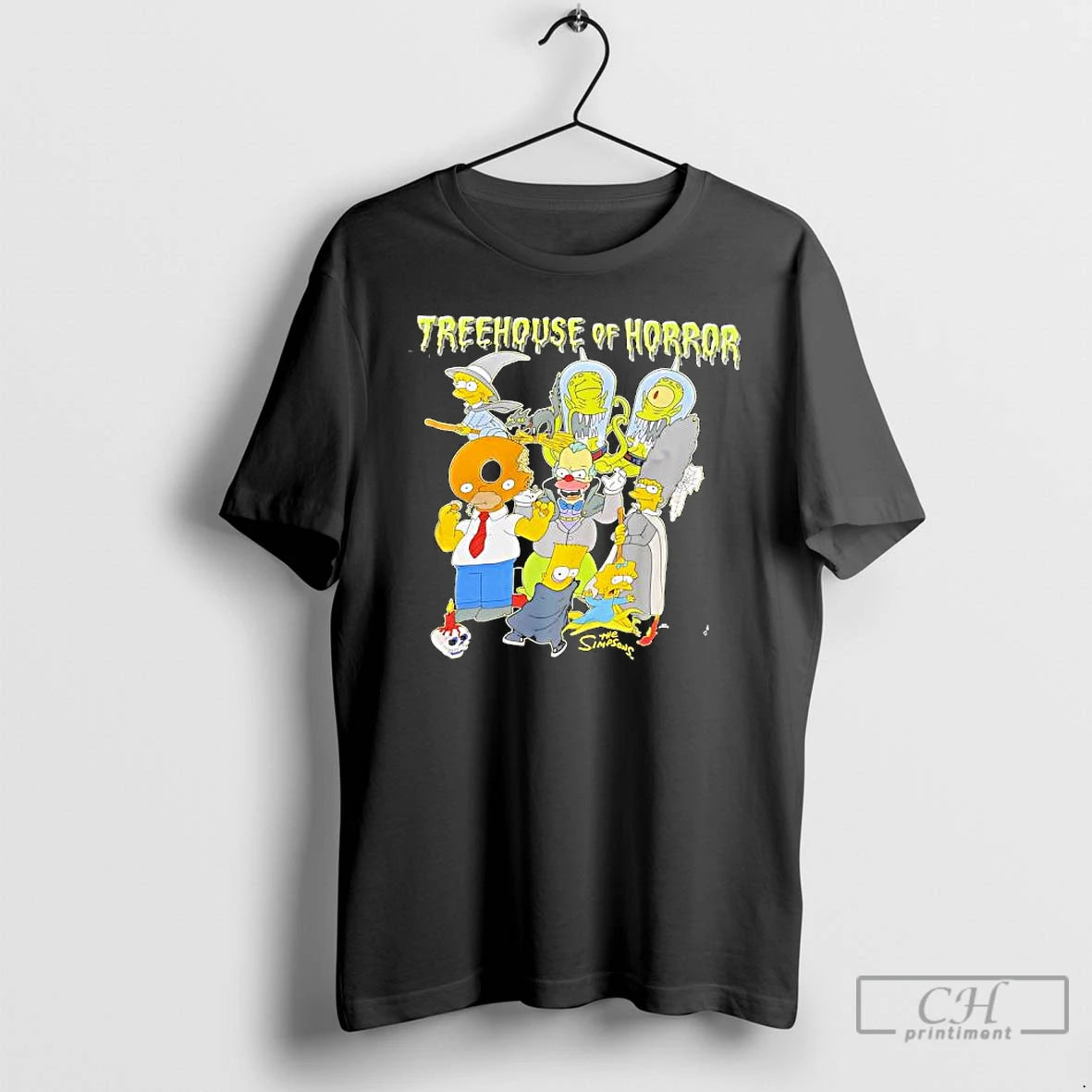 Premium The Simpsonss Annual Treehouse Of Horror Characters T Shirts - clothing by TeeHivey.com