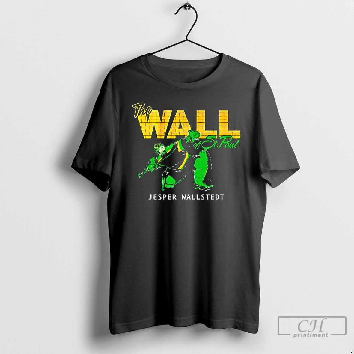 Premium The Wall Of St Paul Jesper Wallstedt Hockey - clothing by TeeHivey.com