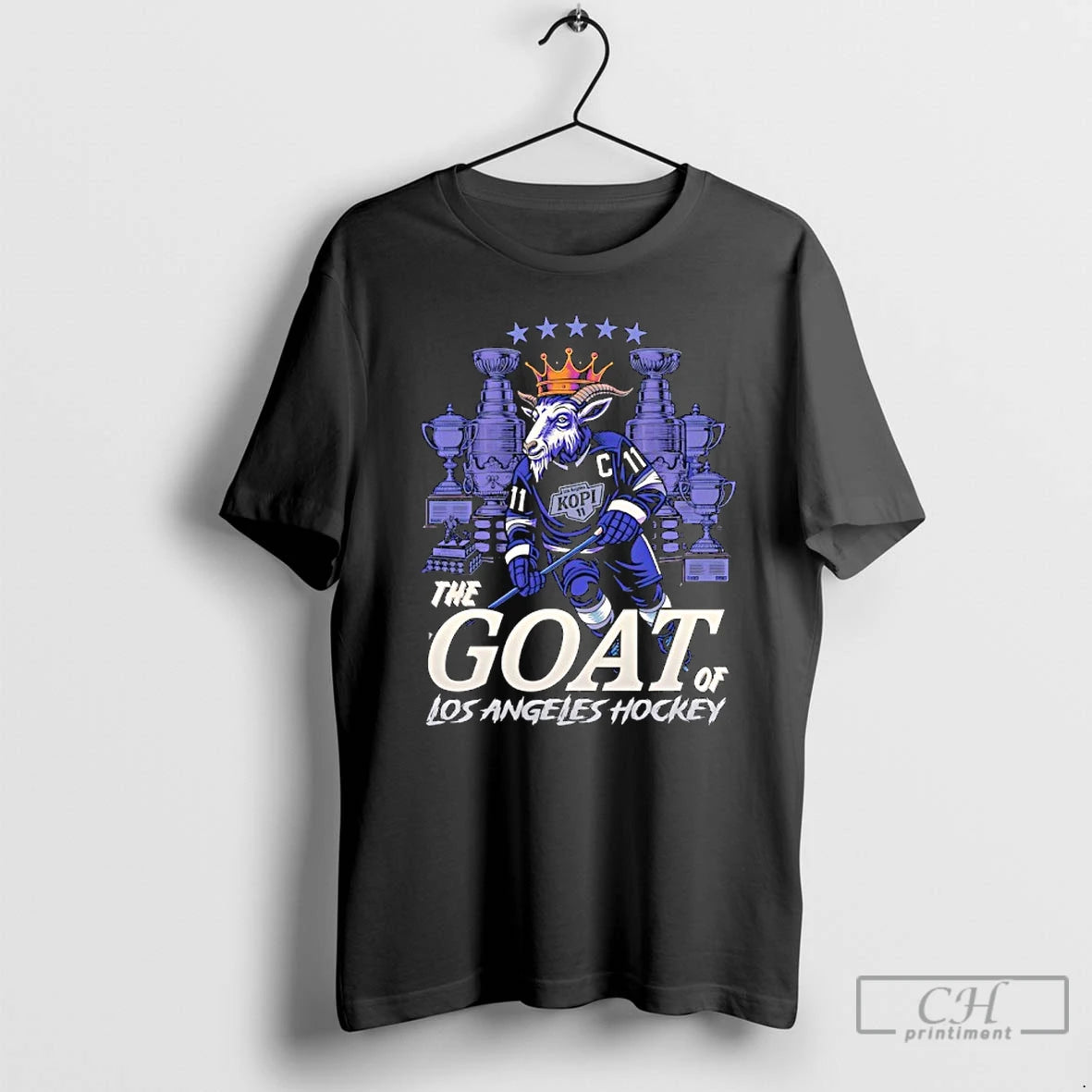 Premium The Goat Of Los Angeles Kings Hockey T Shirts - clothing by TeeHivey.com