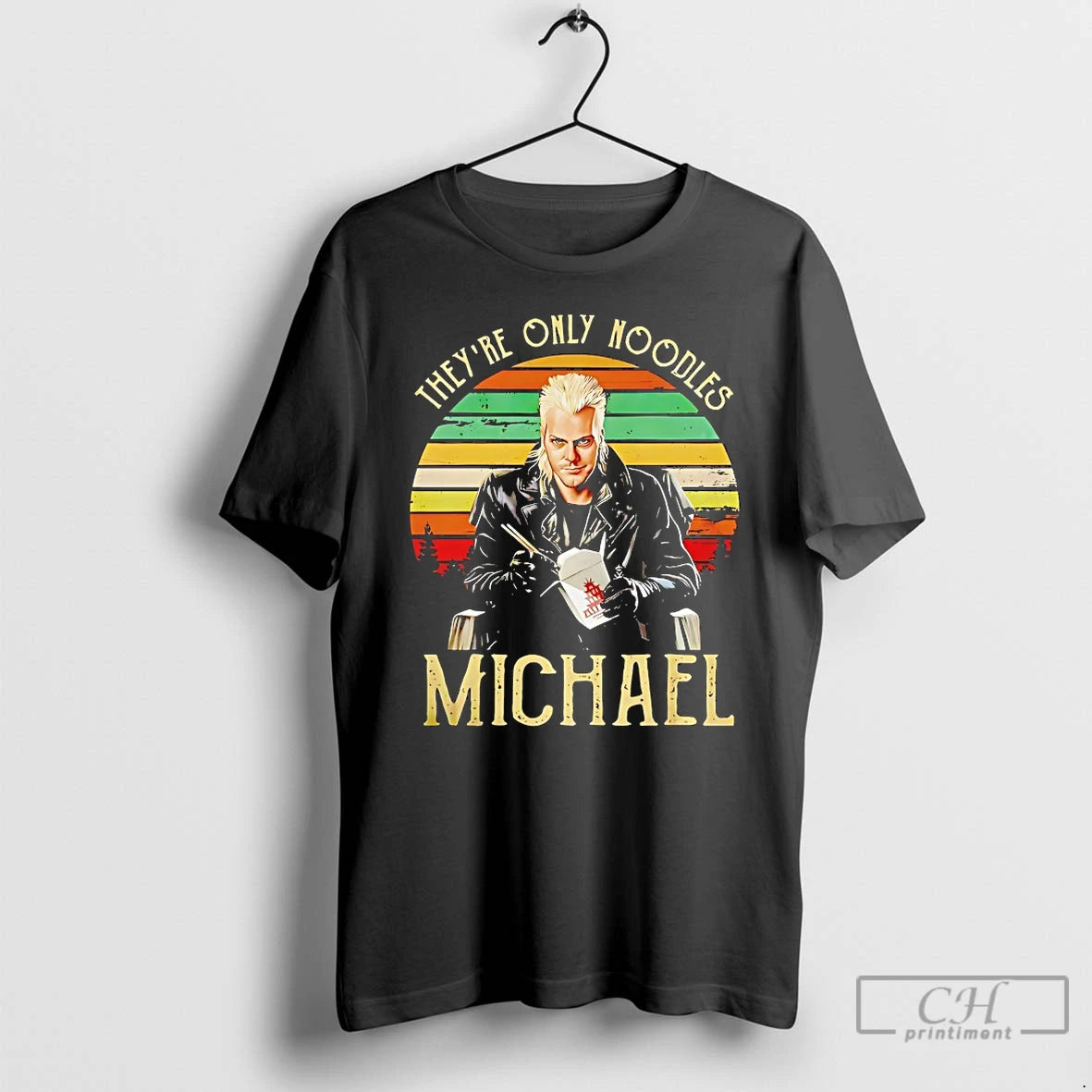 Premium Theyre Only Noodles Michael Vintage - clothing by TeeHivey.com
