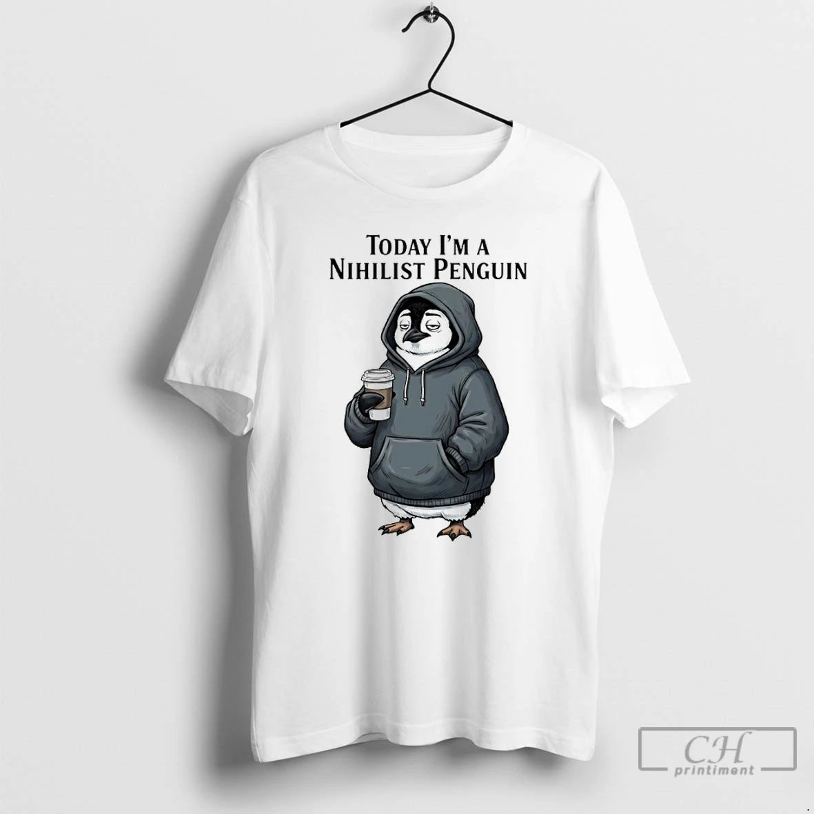 Today Im A Nihilist Penguin Meme - clothing by TeeHivey.com