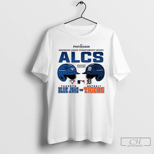 Premium Toronto Blue Jays Vs Detroit Tigers 2025 Alcs Matchup T Shirts - clothing by TeeHivey.com