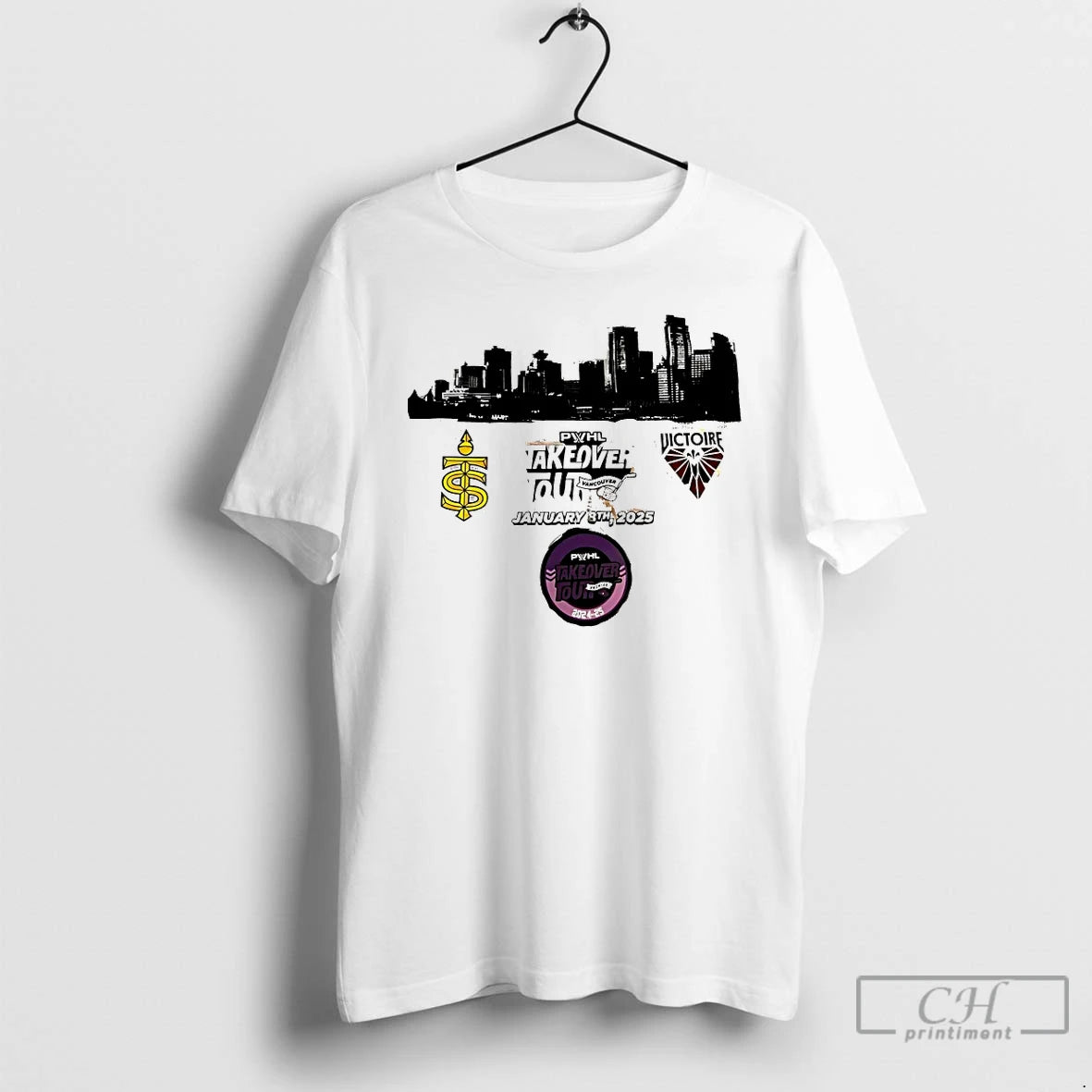 Premium Toronto Sceptres Vs Montreal Victoire Pwhl Takeover Vancouver January 8th 2025 T Shirts Sweater