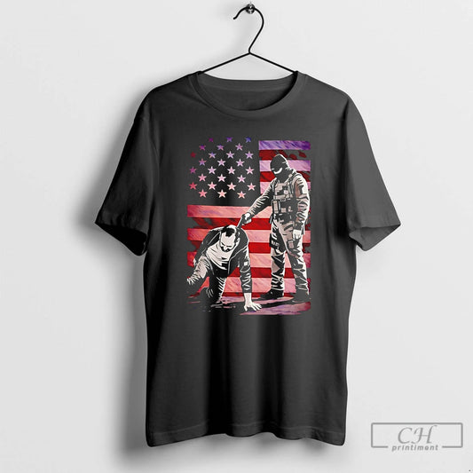 Premium Trumps America Anti Ice Usa Flag - clothing by TeeHivey.com