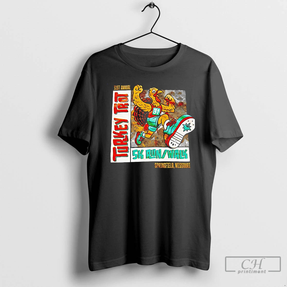 Premium Turkey Trot 31st Annual 5k Run Walk - clothing by TeeHivey.com