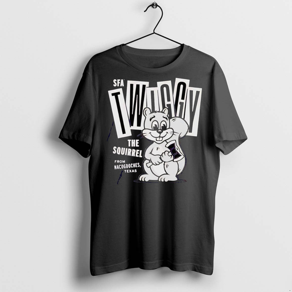 Premium Twiggy The Campus Squirrel T Shirts - clothing by TeeHivey.com
