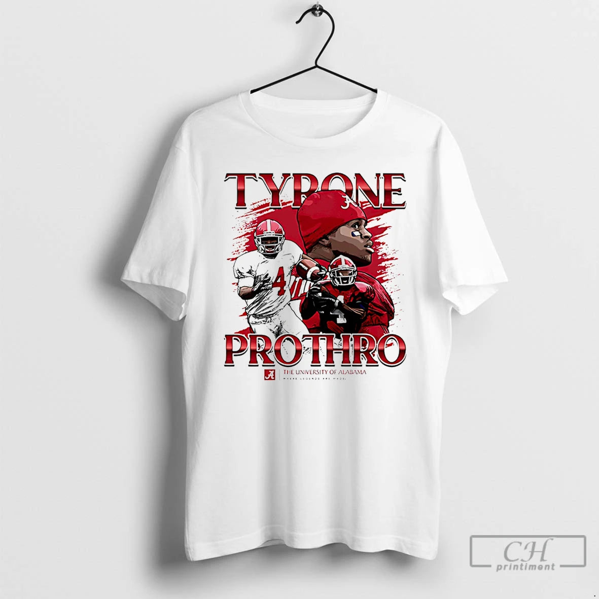 Premium Tyrone Prothro Alabama Football Alumni Ncaa Legends Caricature - clothing by TeeHivey.com