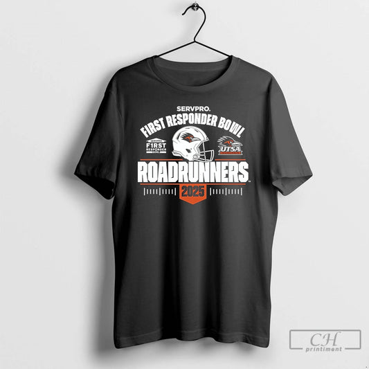 Premium Utsa Roadrunners 2025 First Responder Bowl Helmet - clothing by TeeHivey.com