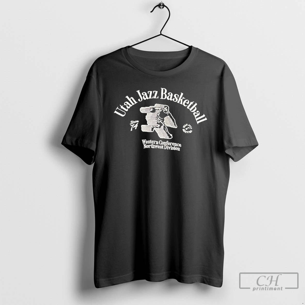 Premium Utah Jazz Basketball Western Conference Northwest Division T Shirts - clothing by TeeHivey.com