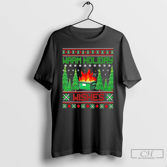 Premium Warm Holiday Wishes Christmas - clothing by TeeHivey.com