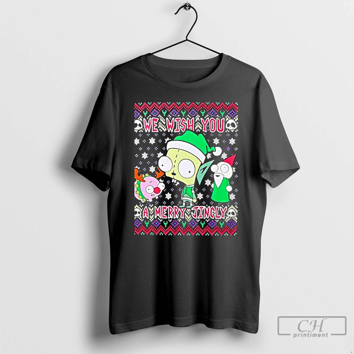 Premium We Wish You A Merry Jingly Ugly Christmas - clothing by TeeHivey.com
