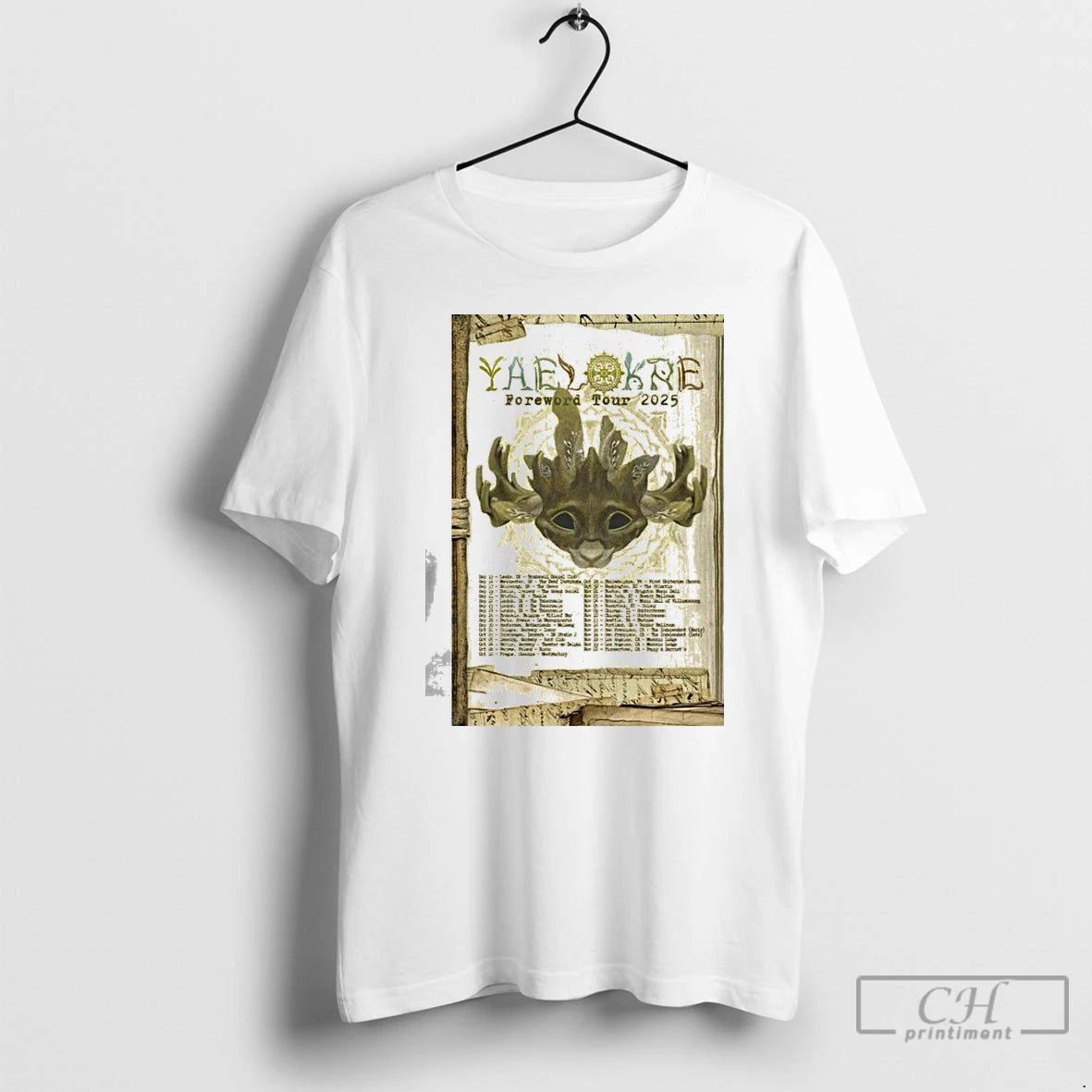 Premium Yaelokre Foreword 2025 Tour - clothing by TeeHivey.com