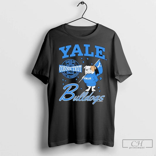Premium Yale University Made In New Haven Connecticut Handsome Dan T Shirts