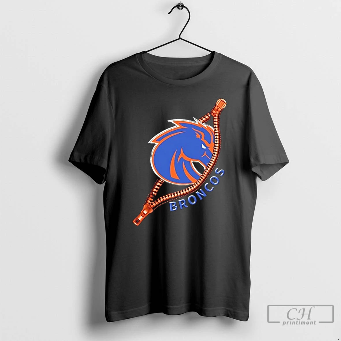 Premium Zipper X Boise State Broncos Football Logo - clothing by TeeHivey.com