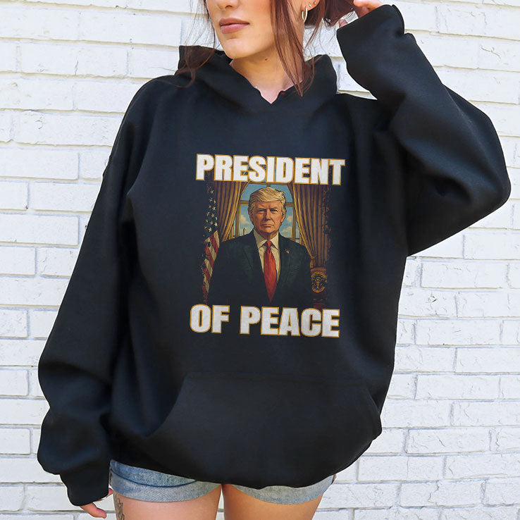 President Of Peace Pro Trump T Shirt