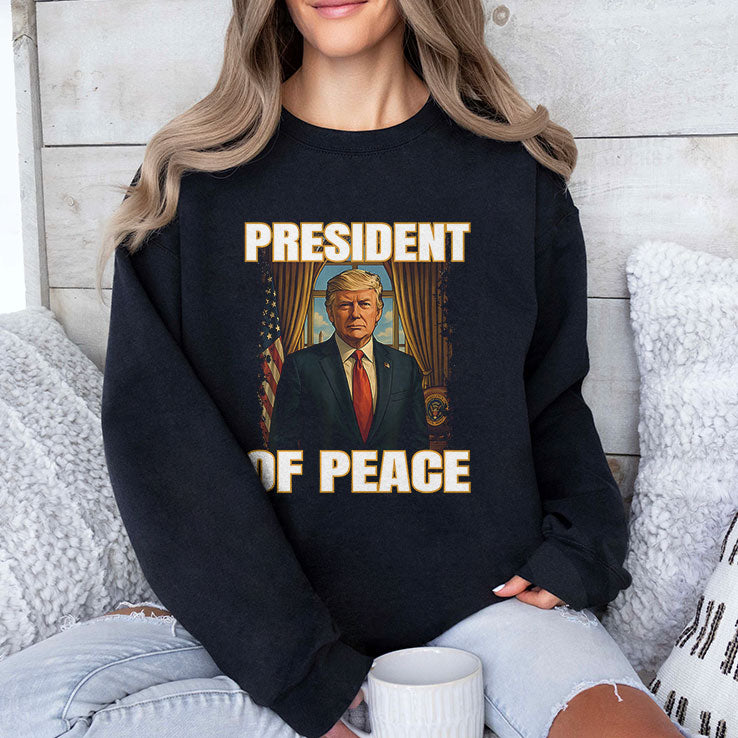 President Of Peace Pro Trump T Shirt