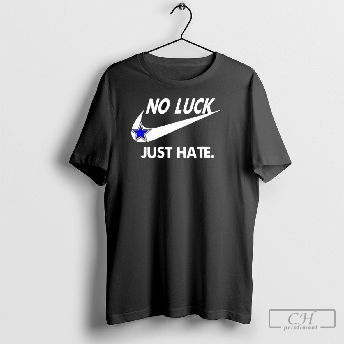 Pretty Dallas Cowboys No Luck Just Hate - clothing by TeeHivey.com