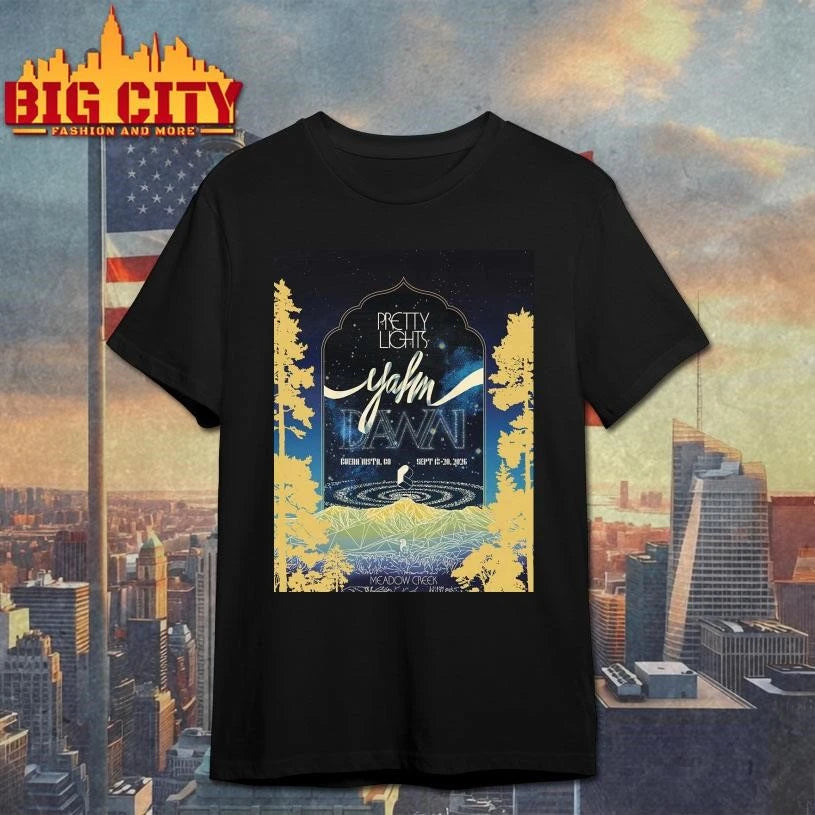 Pretty Lights Yahn Dawn 2026 Buena Vista Colorado At Meadow Creek From September 18 To 20 2026 Poster Shirt