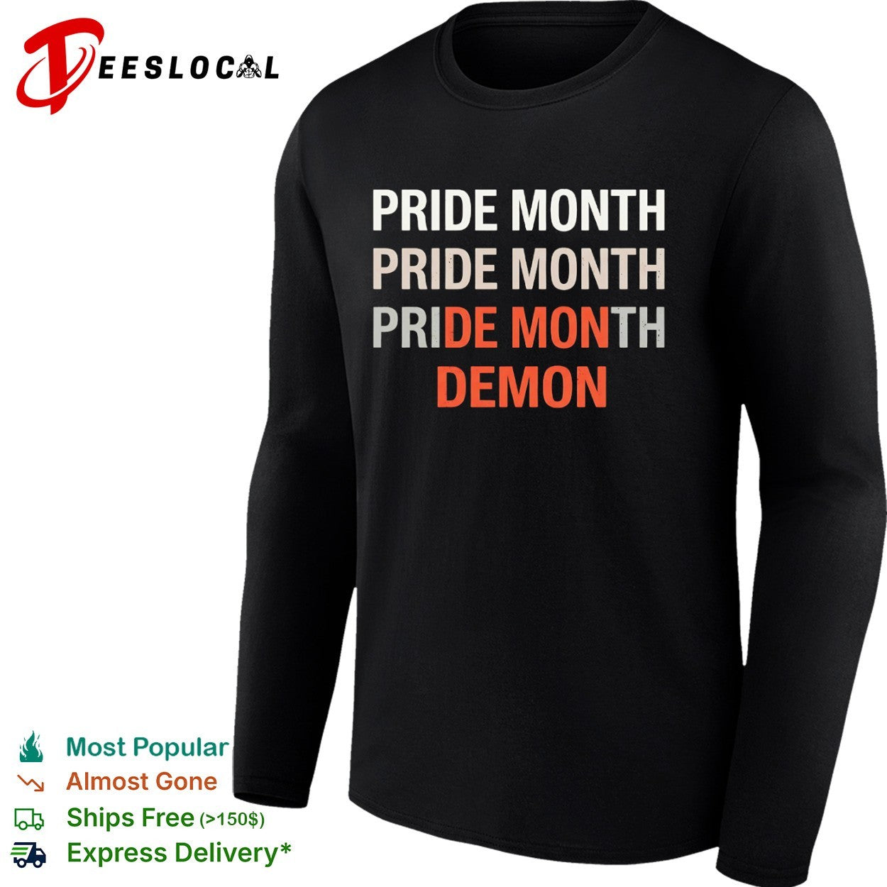 Pride Month De Mon Demon Shirt