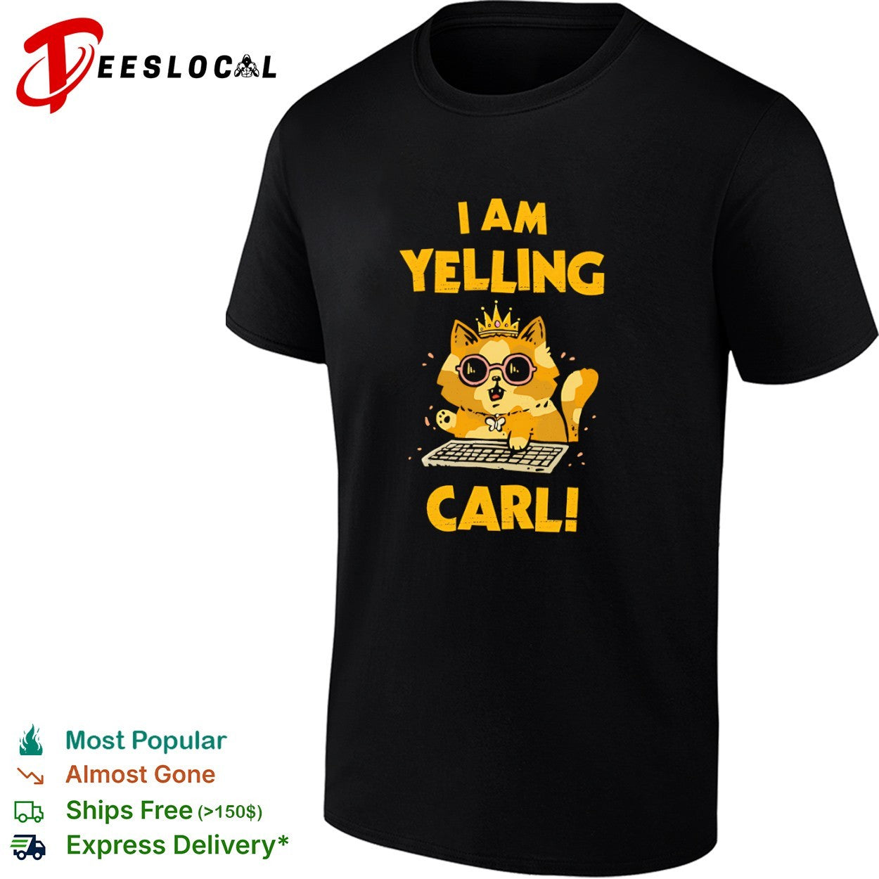 Princess Donut from Dungeon Crawler Carl I am yelling carl shirt
