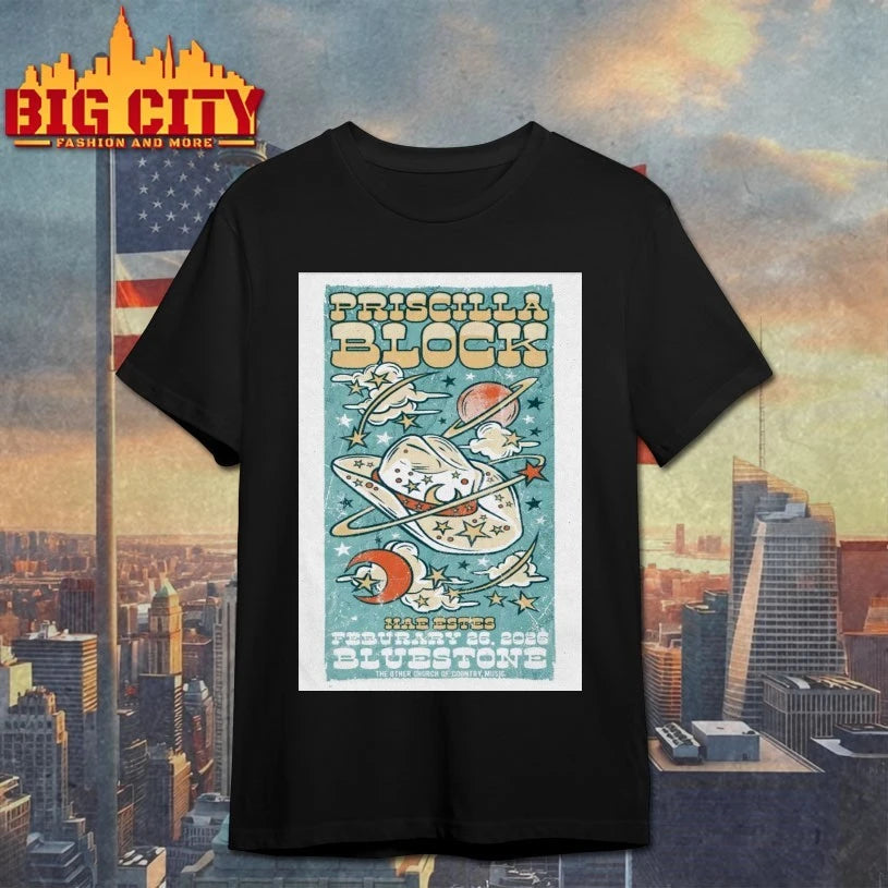 Priscilla Block Feb 26 2026 In Columbus OH Poster T-shirt