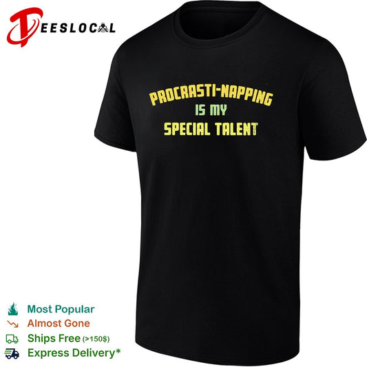Procrasti napping is my special talent shirt
