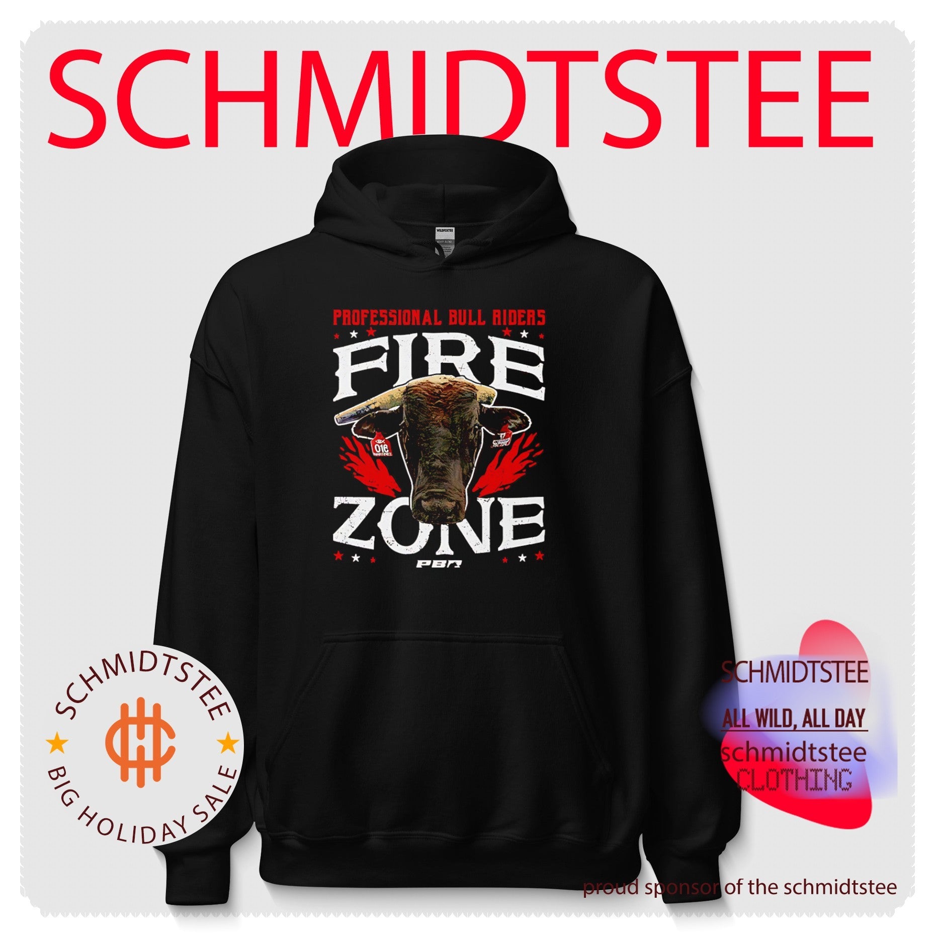 Professional Bull Riders Fire Zone PBR Rodeo shirt