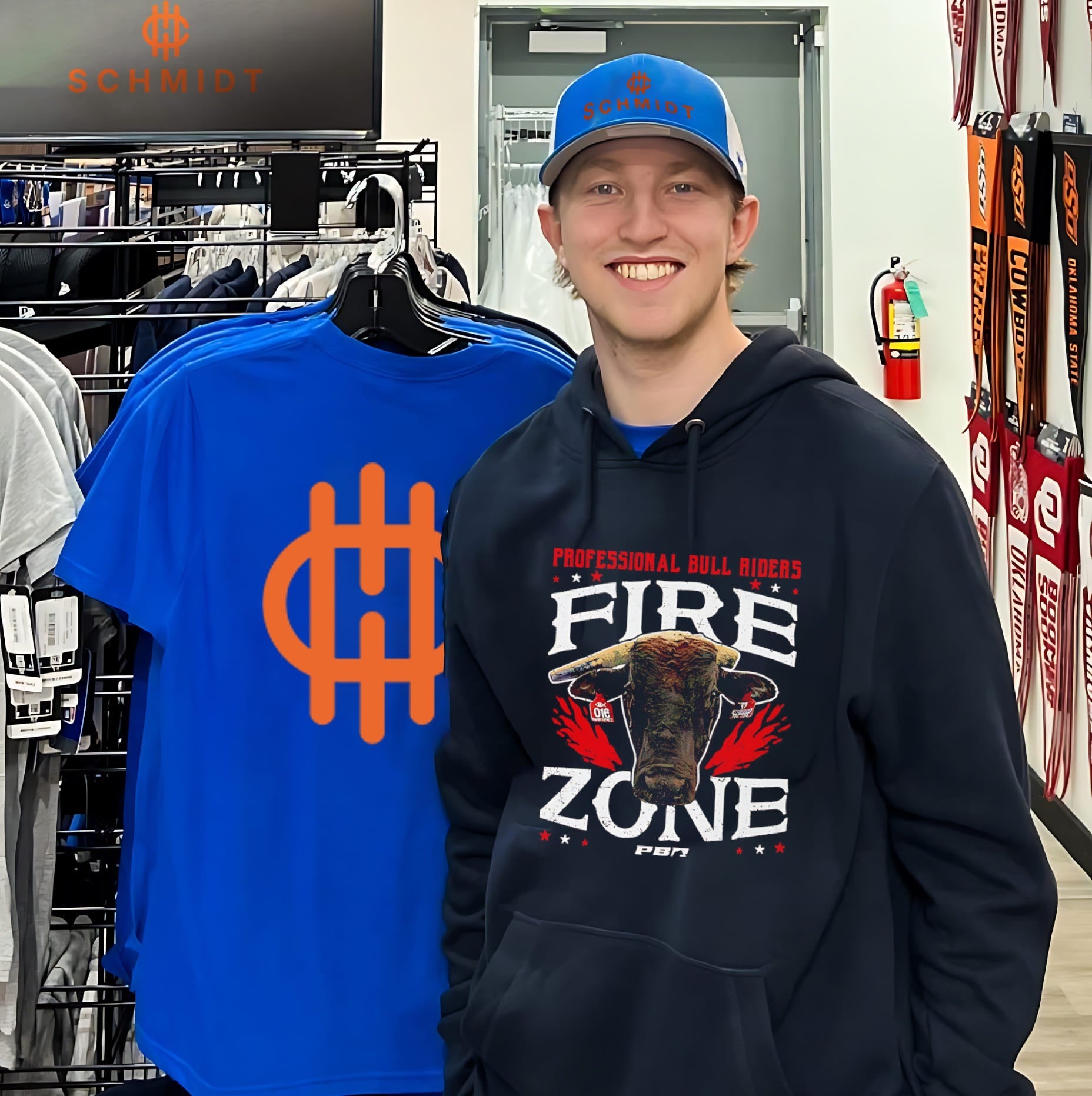 Professional Bull Riders Fire Zone PBR Rodeo shirt