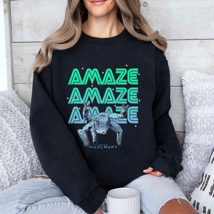 Project Hail Mary Amazing Rocky The Alien Neon Portrait Shirt