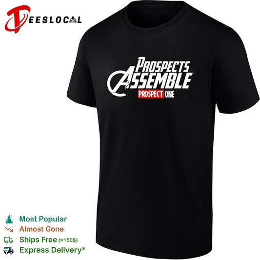 Prospects Assemble Prospect One Avengers Parody Inspired Design Cotton T shirt