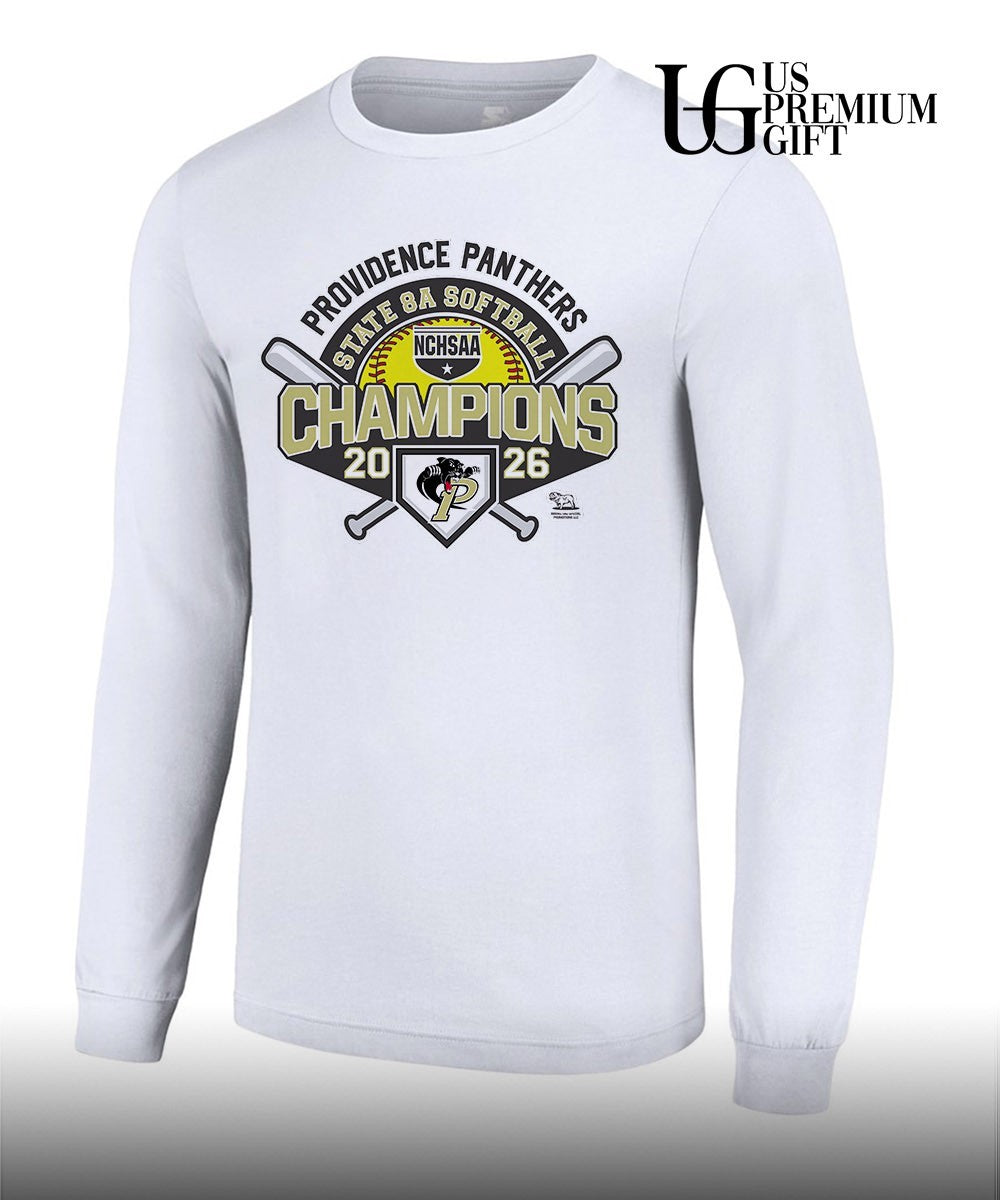 Providence Panthers NCHSAA 8A Softball State Champions 2026 shirt
