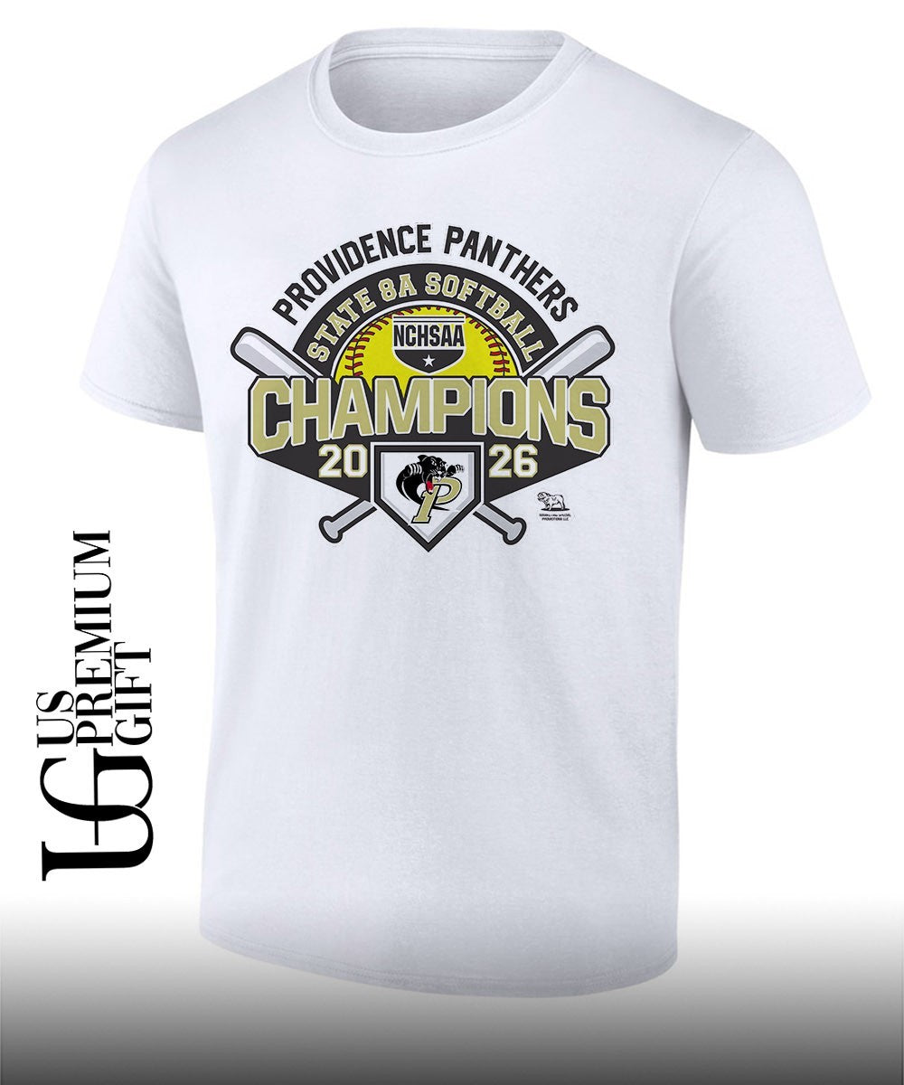 Providence Panthers NCHSAA 8A Softball State Champions 2026 shirt