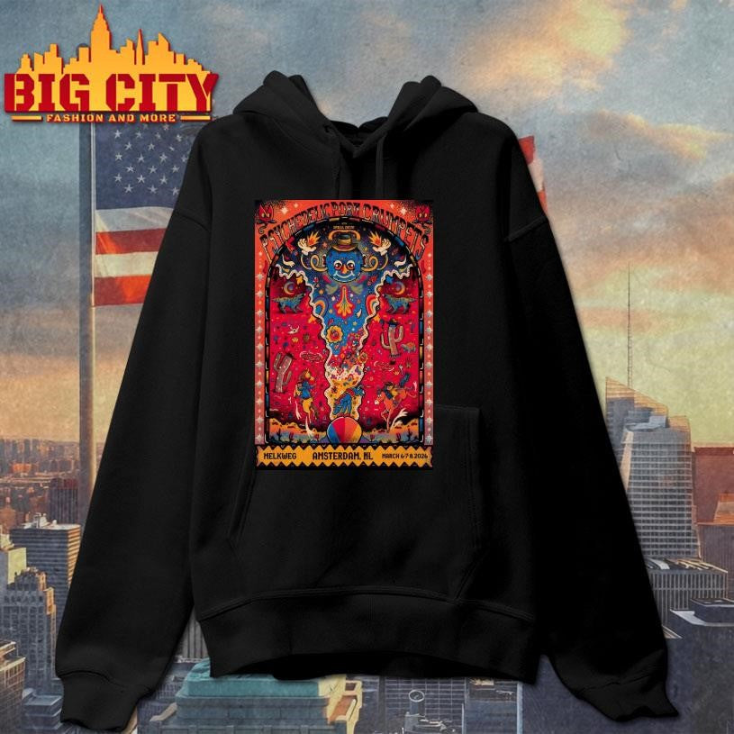 Psychedelic Porn Crumpets Tour Amsterdam NL On Mar 6-8 2026 Poster Shirt
