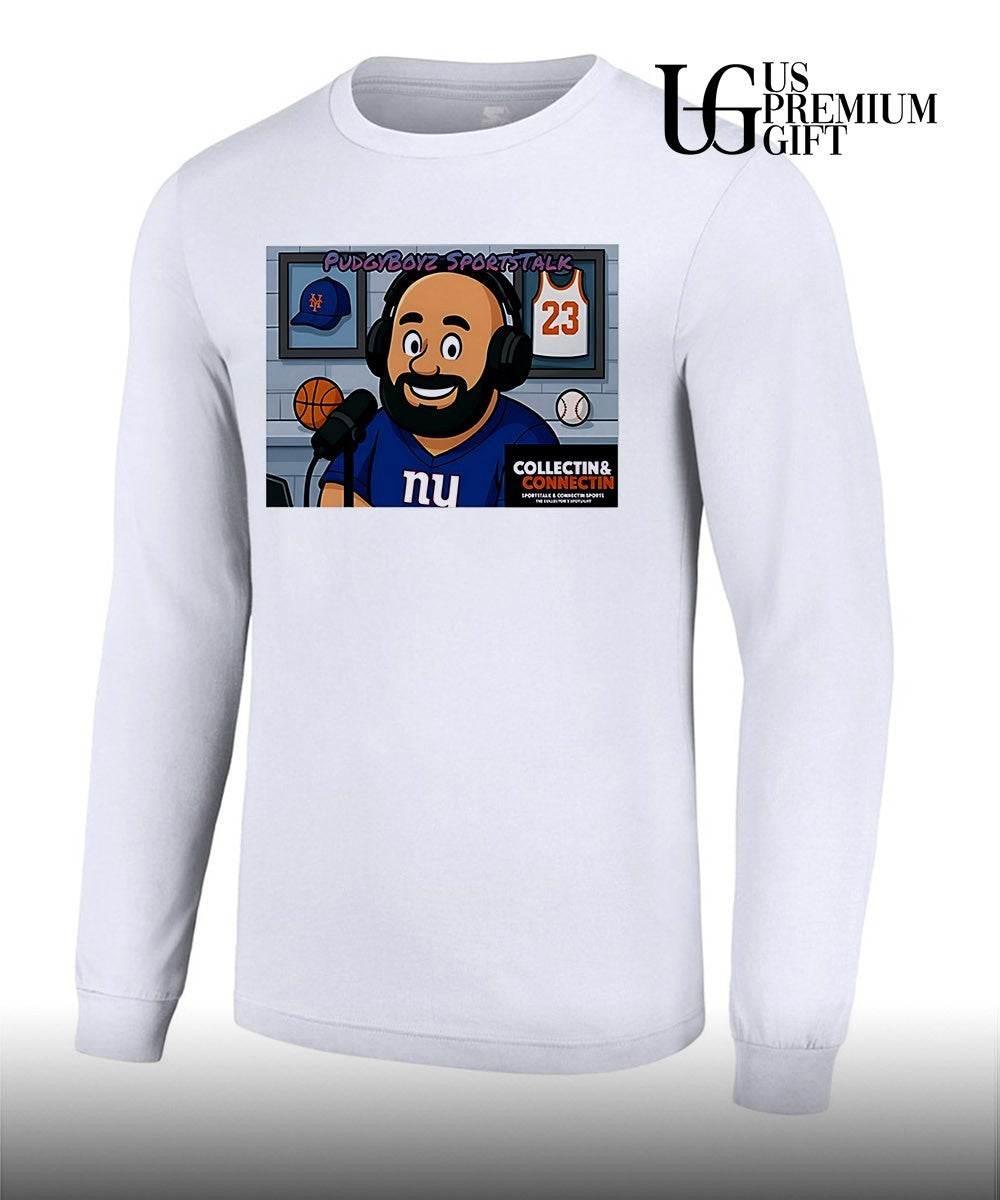 PudgyBoys Sports Talk Collection and Connection shirt