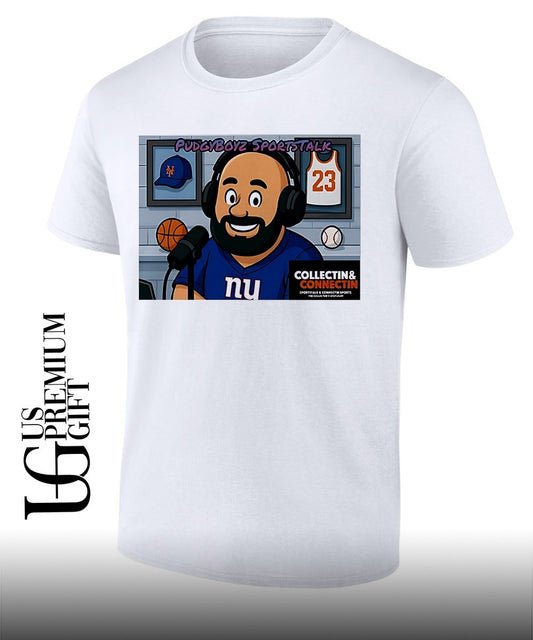 PudgyBoys Sports Talk Collection and Connection shirt