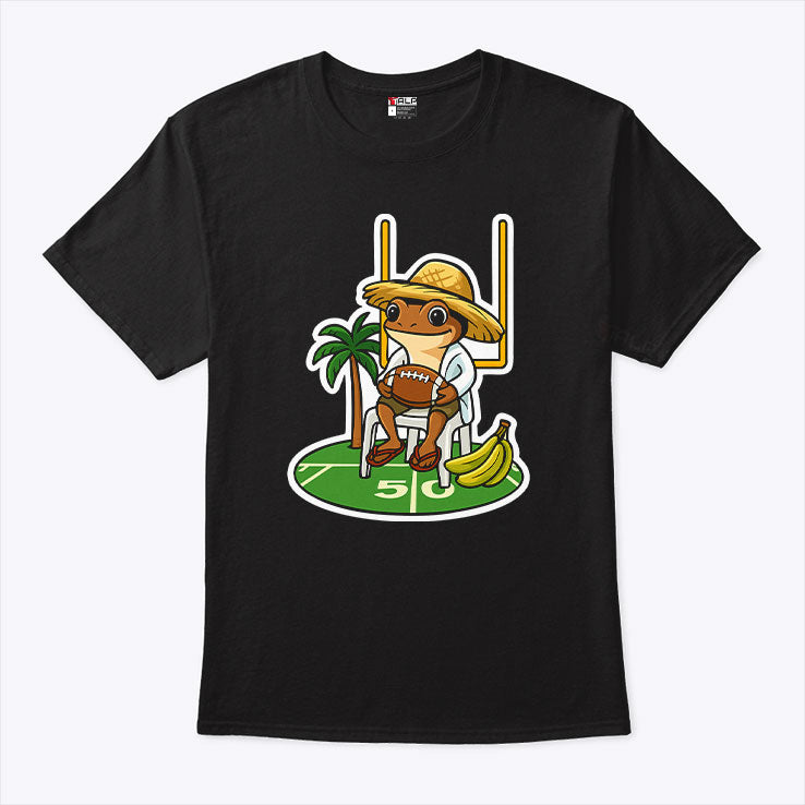 Puerto Rico Pride Cute Coqui Jibaro Football Game T Shirt