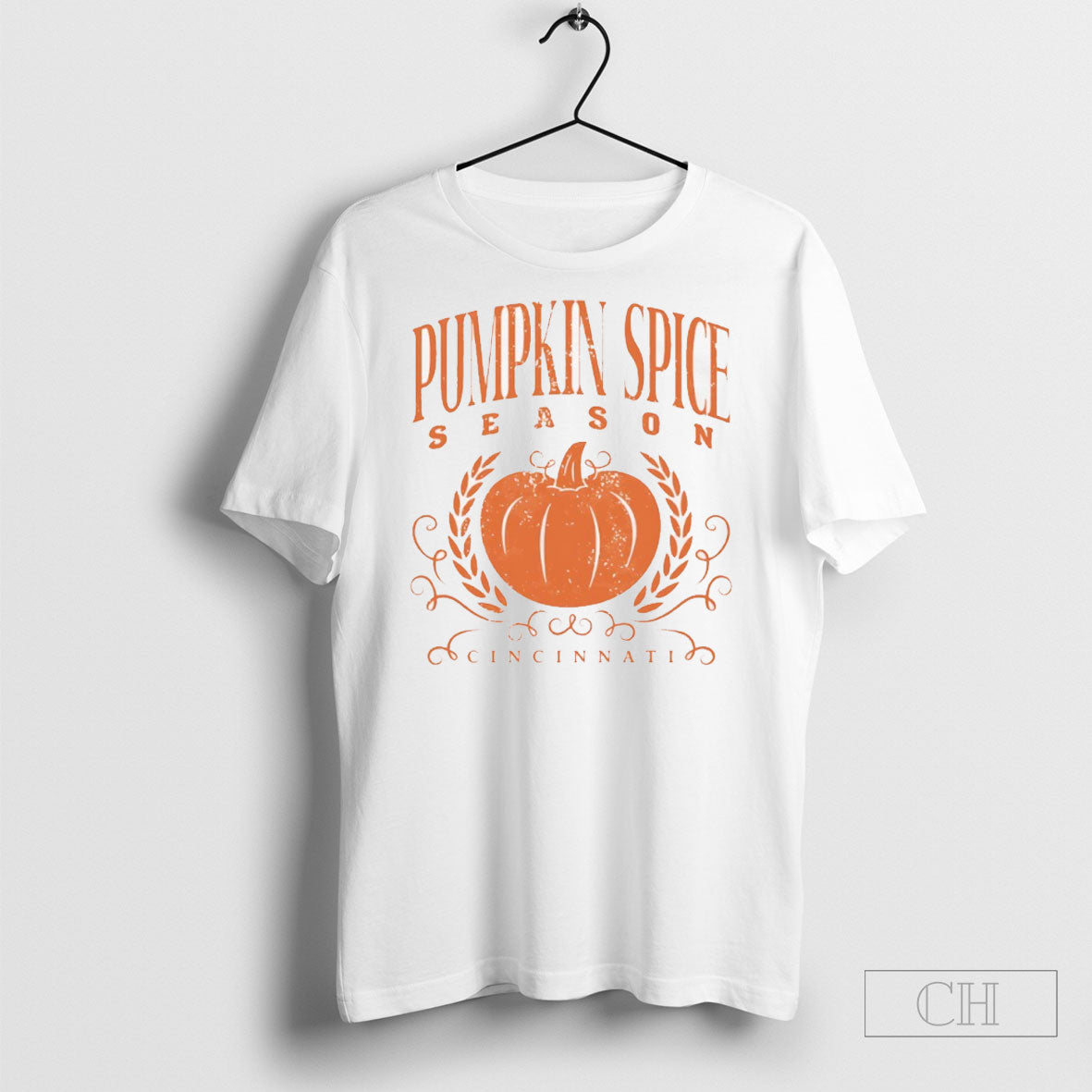 Pumpkin Spice Season Cincinnati Halloween - clothing by TeeHivey.com
