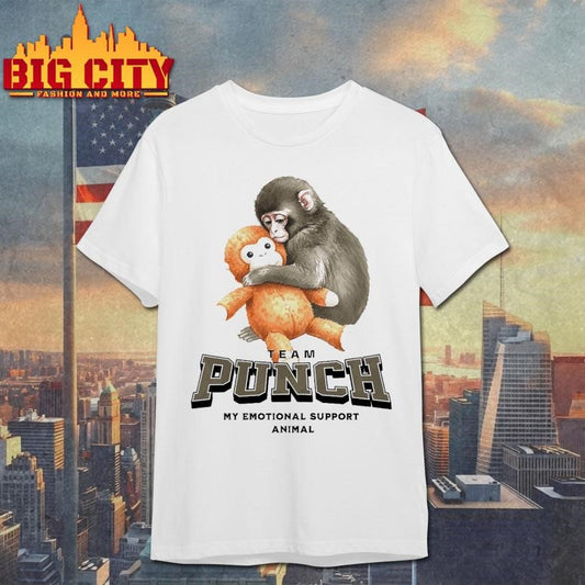 Punch The Monkey Emotional Support Animal Shirt