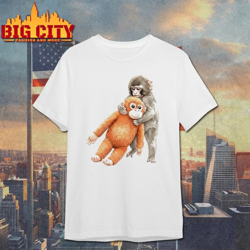 Punch The Monkey Viral Emotional Support Animal Shirt