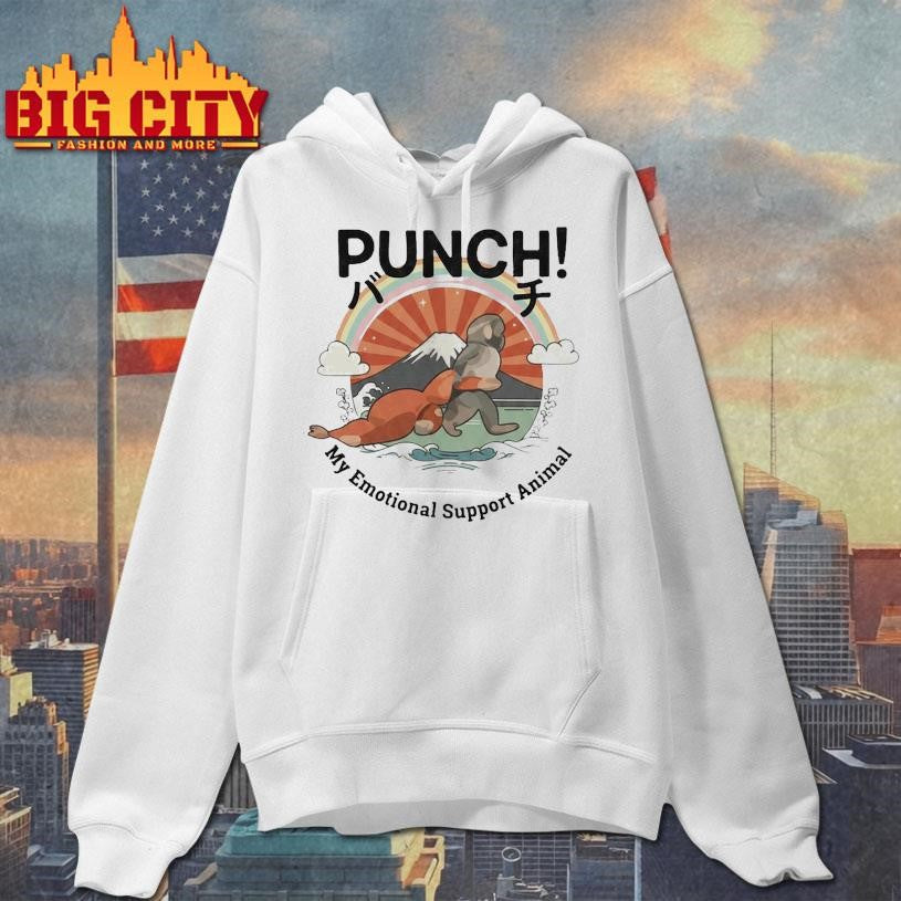 Punch the Monkey Japanese Style Shirt