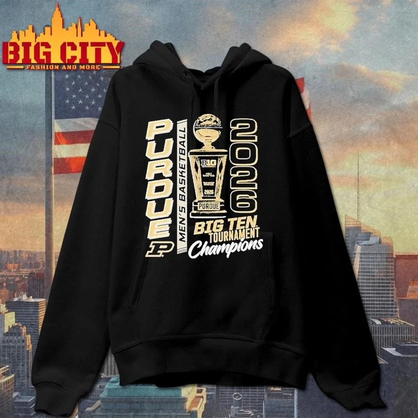 Purdue Boilermakers Champions Men’s Basketball Big Ten Tournament 2026 Shirt