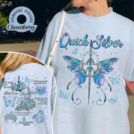 Quicksilver Two-sided Shirt For Fan, Saeris Fane Kingfisher Shirt, Little Osha Fantasy Tee, Gift For Book Lover