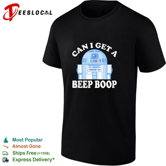 R2 D2 can I get a beep boop shirt