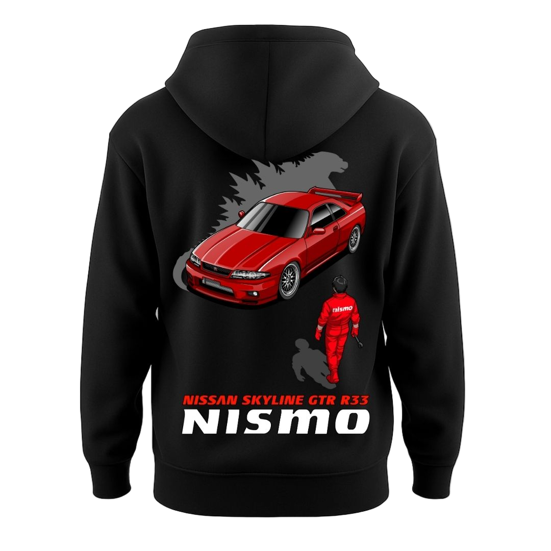 Nissan Skyline GT-R R33 “Godzilla Shadow” – Hoodie