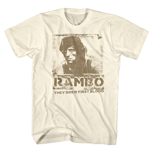 Rambo - Blame - Short Sleeve - Adult - T-Shirt - clothing by TeeHivey.com